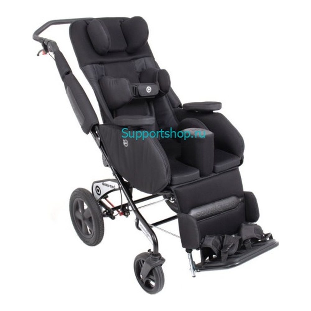Прокат: Инвалидная кресло-коляска для детей с ДЦП Akces-Med Доминатор Эво